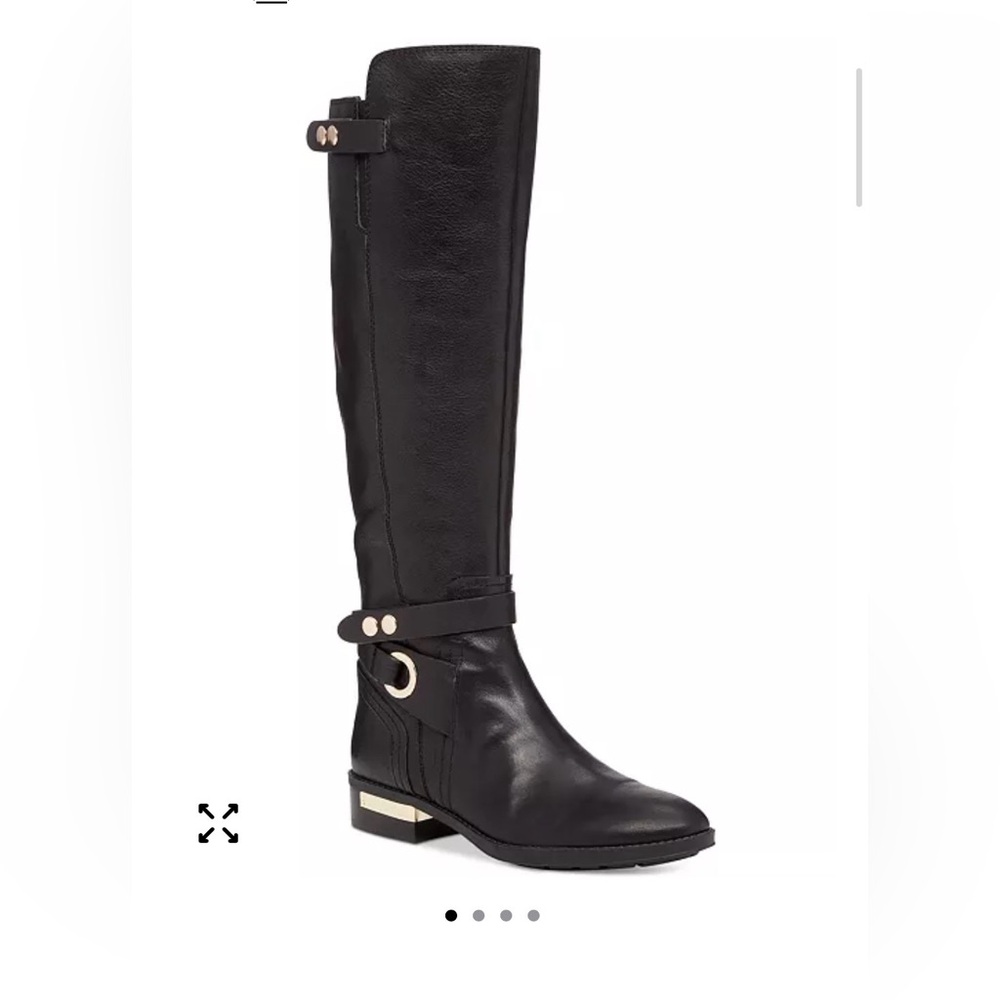 Vince Camuto Black Over the Knee Boots